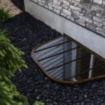 Custom Brown Steel Window Well Cover - Wasatch Window Well Covers 
