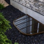 Brown Custom Steel Window Well Cover - Wasatch Window Well Covers 