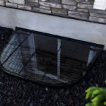 Black Steel Cover with polycarbonate topper